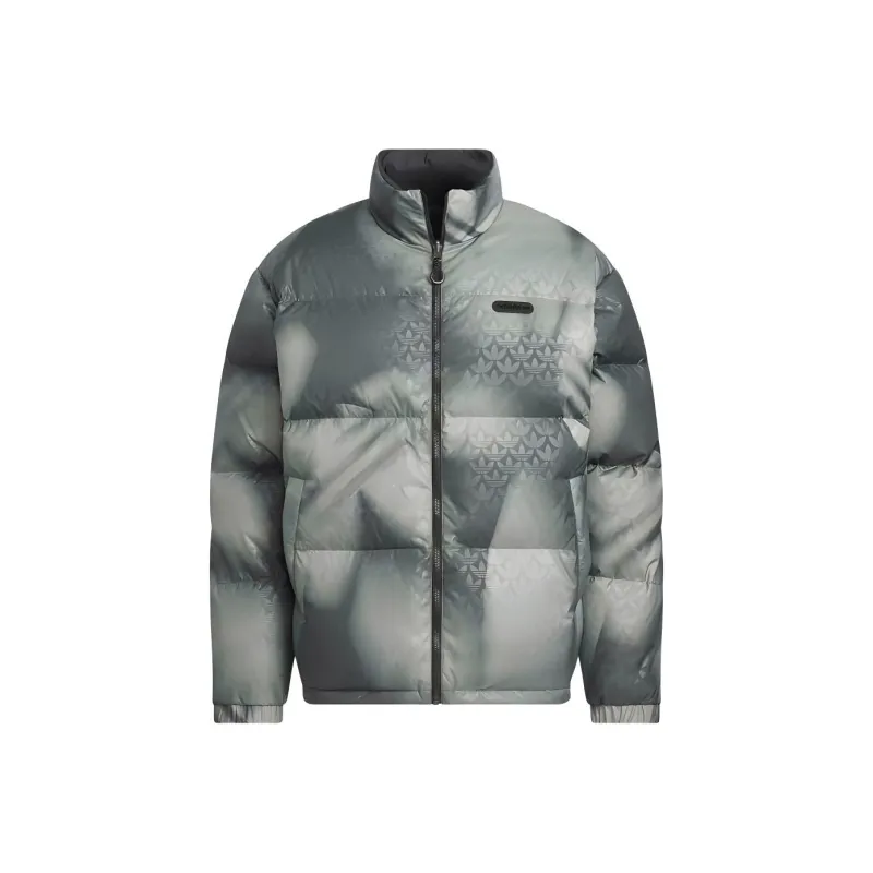 Adidas Originals Down Jacket Men's Egg Stone Silver Gray-0