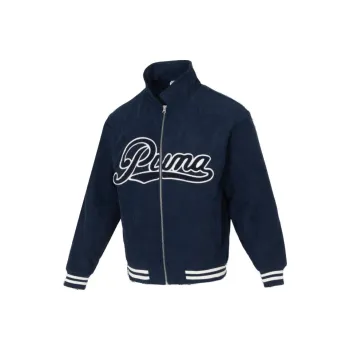 PUMA Jackets Men Blue