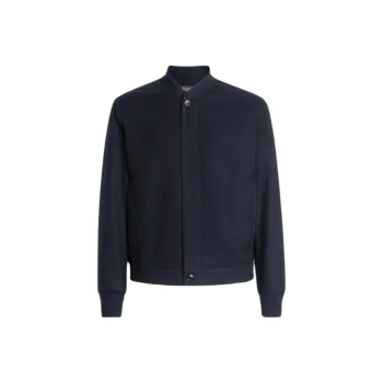Ermenegildo Zegna Oasi Elements Cashmere Bomber Jacket