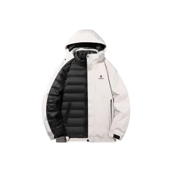 ROBINHOOD Water Resistant Windproof Breathable Warm Water Repellent Cold Resistant Rainproof Windbreaker Jacket Unisex
