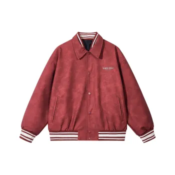 SESAME STREET Leather Jacket Unisex