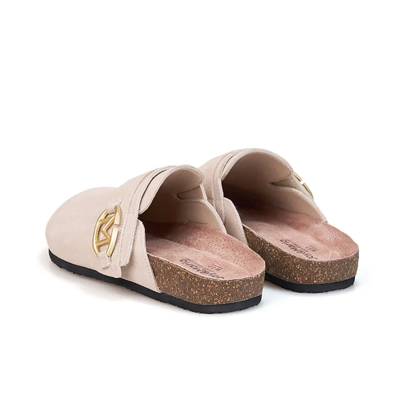 Joy&Mario Slip Resistant Closed Toe Slippers Women's-15