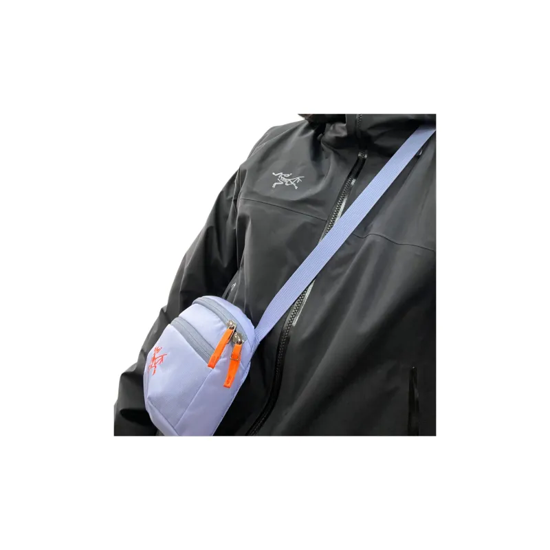 Arcteryx 1.5L Crossbody Bags Polyester Moonstone Purple & Stratus Cloud Blue Unisex-4