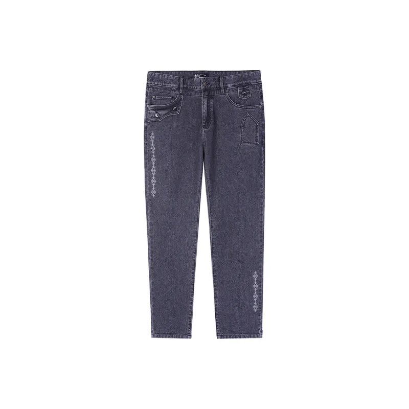 ANDREW MACKENZIE SS24 Jeans Men's Gray-0