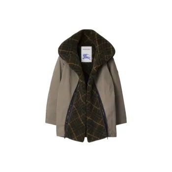 Burberry Detachable Long Sleeved Parka