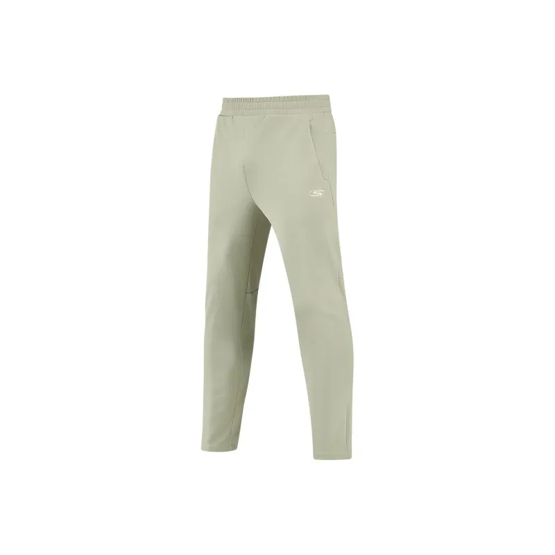 Skechers Basic Sports Series Knitted Sweatpants Men's Durable Gray-0