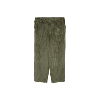 New Era Moderate Casual Pants Unisex Olive Green