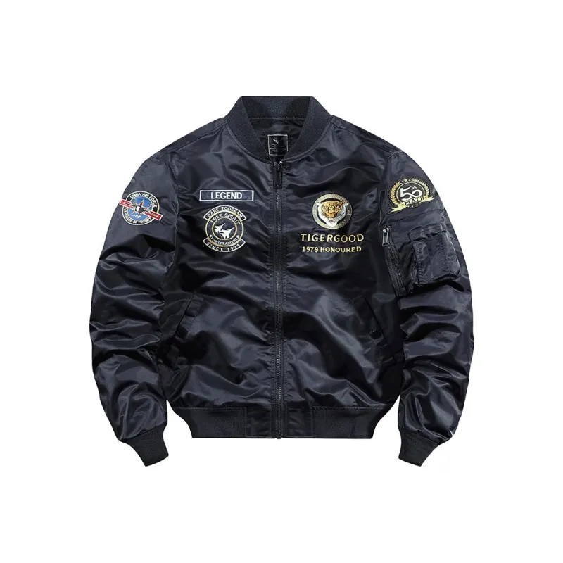TREK&TRAVEL Baseball Jacket Men's-3