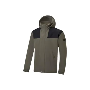 XTEP Variety Training Collection Trench Coat Men's Jasper/Jet Black