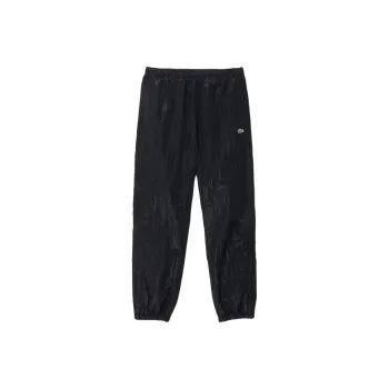 LACOSTE Knitted Sports Pants Men's Black