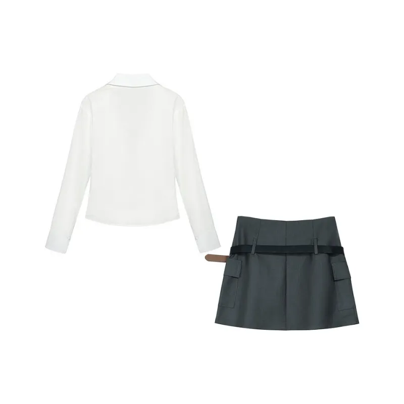 PLANE DRIFT Two Piece Skirt Sets Women's-1