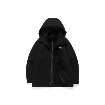 Quiksilver Hiking Outdoor Hiking Cold Resistant Rainproof Windbreaker Jacket Unisex