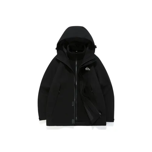 Quiksilver Hiking Outdoor Hiking Cold-Resistant Rainproof Windbreaker Jacket Unisex