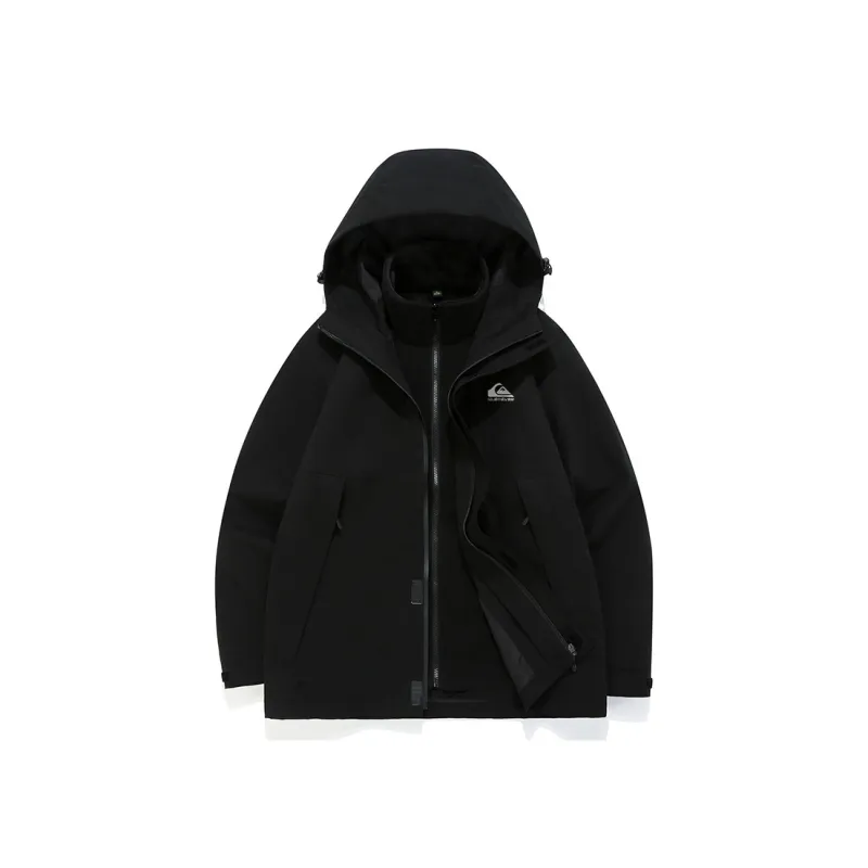Quiksilver Hiking Outdoor Hiking Windproof, Abrasion Resistant, Cold Resistant, And Rainproof Windbreaker Jacket Unisex-3