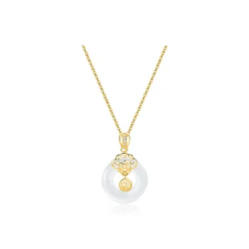 LUCA S925 Silver Necklaces Unisex