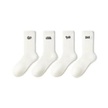 Primeet Mid Calf Socks Unisex Combo Set