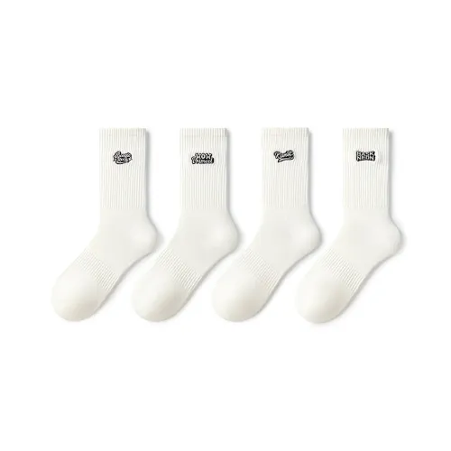 Primeet Mid Calf Socks Unisex Combo Set