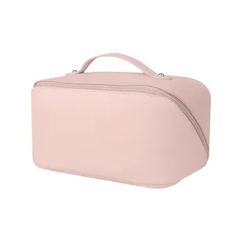 Sweet Pillow House PU Fashion Convenient Storage Bag, Large Capacity Toiletry Bag, Portable Makeup Bags