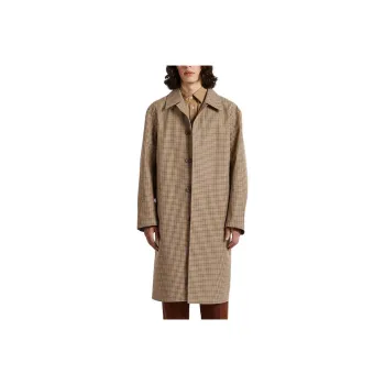 UNIQLO Trench Coat Unisex Dark Beige