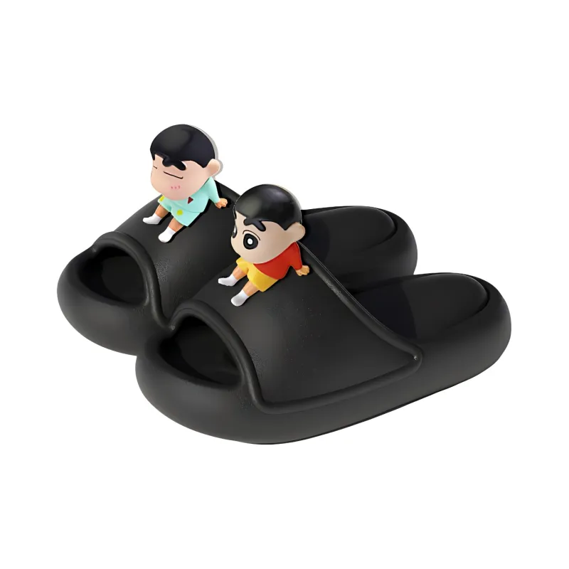 Ming Sheng EVA Material Couple's Indoor Slippers Home Trendy Versatile Squashy And Bouncy Feeling Slippers-1