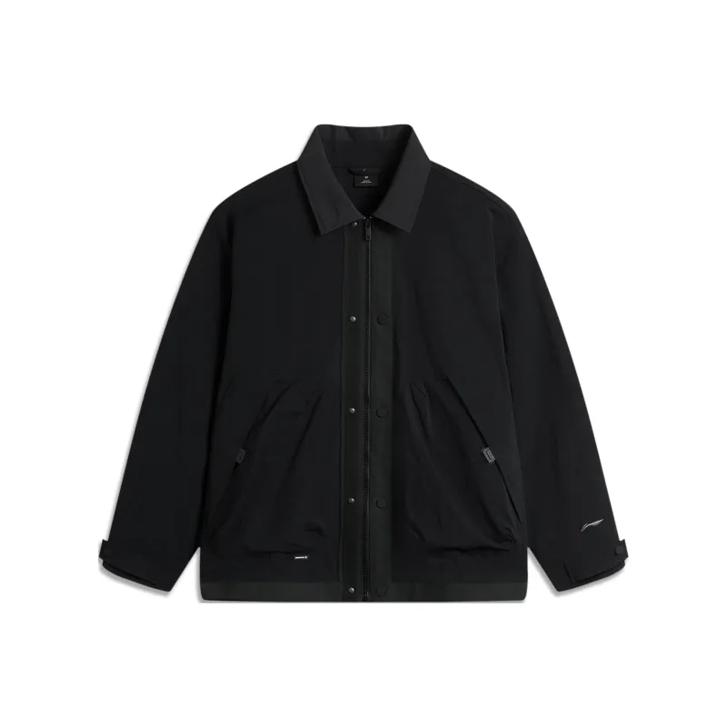 LiNing Outdoor Collection Jackets Coats Men's Black-0