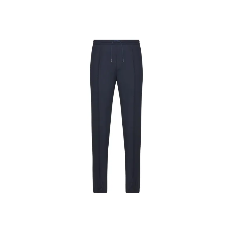 DIOR SS24 Knitted Sports Pants Men's Blue-0