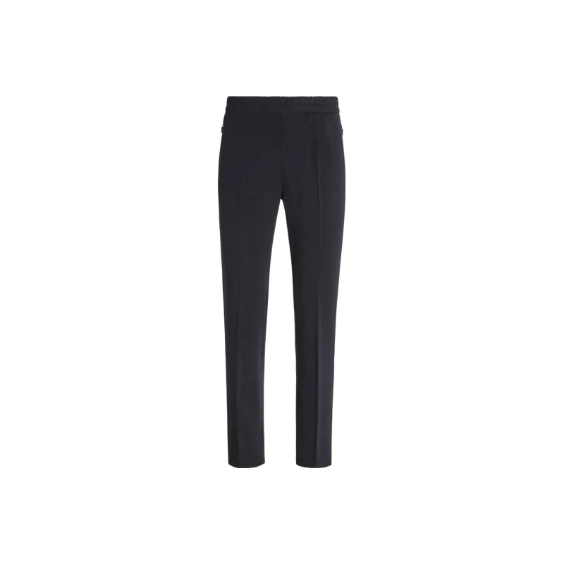 Zzegna Casual Pants Men's Marine Blue-0