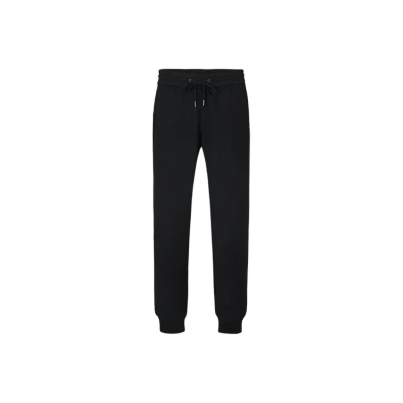 DEGAIA Knitted Sweatpants Men's Black-0