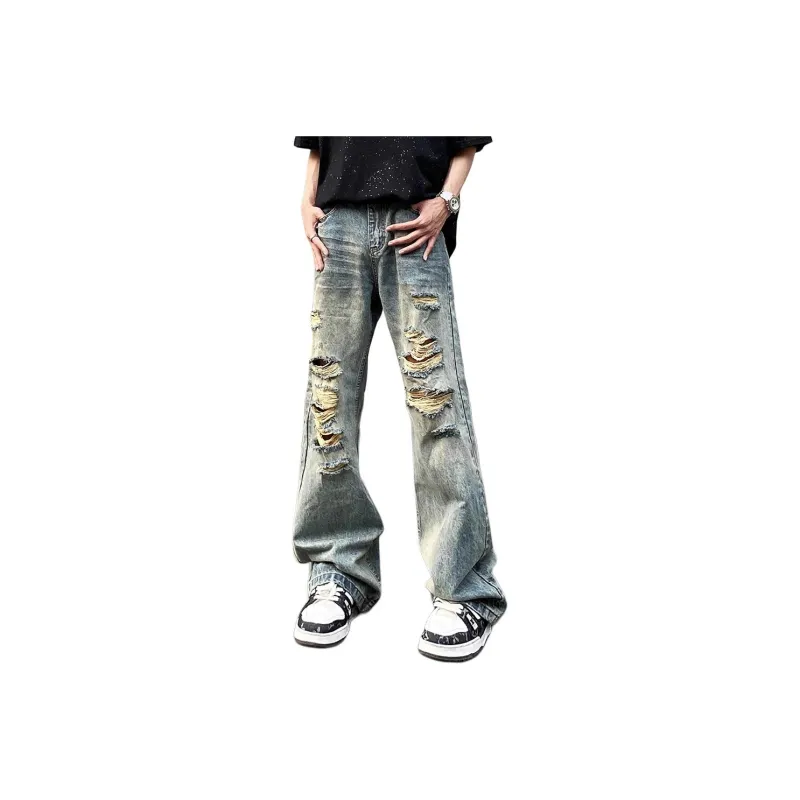 CORNILOT Jeans Unisex Vintage Blue-0