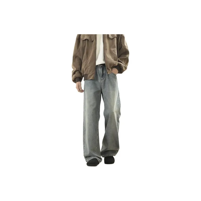 Small Columns Under The Sea Jeans Unisex-15