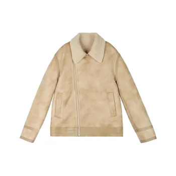 WILD LEADER Leather Jacket Unisex