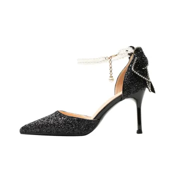 MABEL&CO Slim Heel High Heels Women's Black