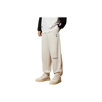 JACK JONES· Jack&Jones X Lakers Nba Knitted Sports Pants Men's Stone Gray
