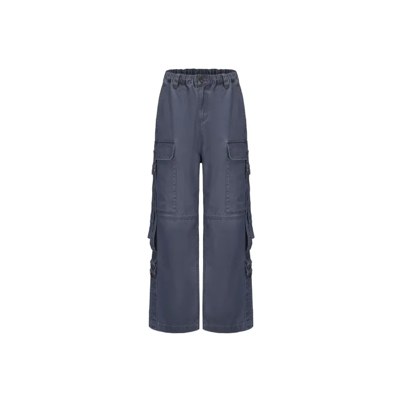 NSTNEW START Cargo Pants Unisex Vintage Blue-0