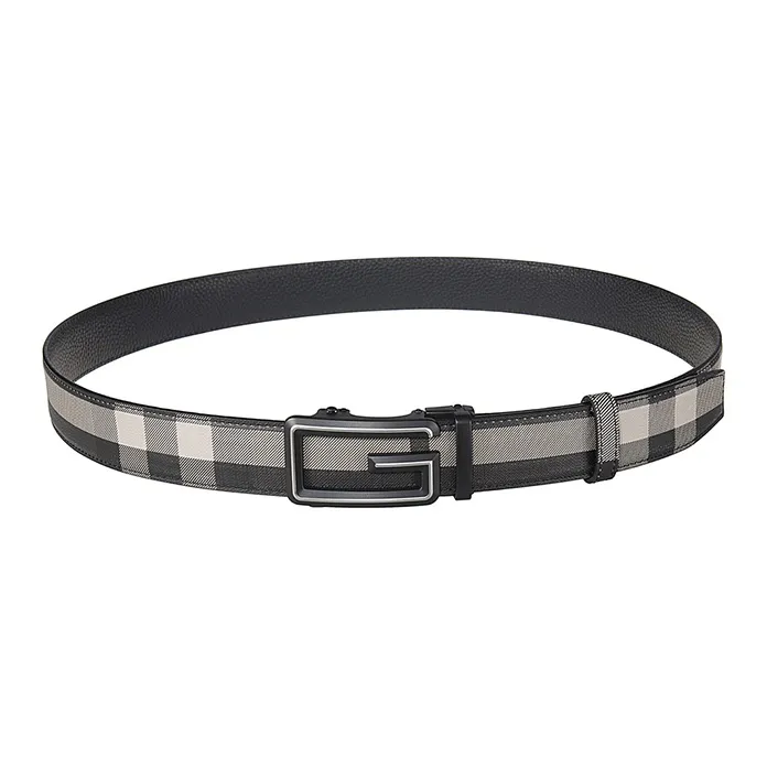 Yalu Preferred Top Grain Cow Leather Belts Unisex Width 3.5CM-1