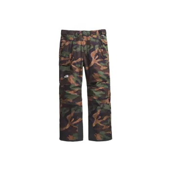 THE NORTH FACE Casual Pants Men's Black/Camo Color Printing