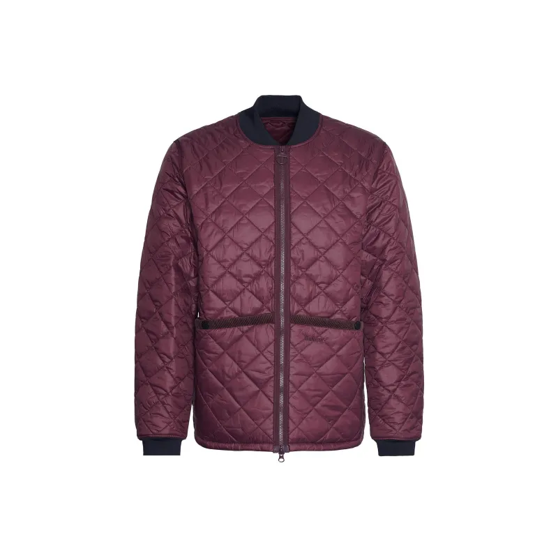 BARBOUR FW24 Jackets Coats Men's Plum Red-0