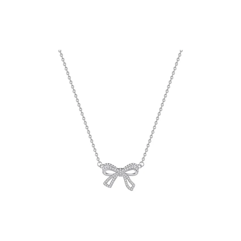 Heart Grass S925 Silver Necklaces Women's-0