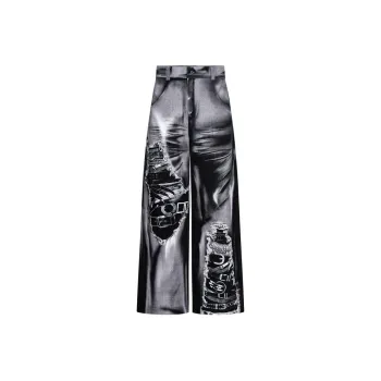 TIWILLTANG Jeans Unisex Radiant Hidden Black