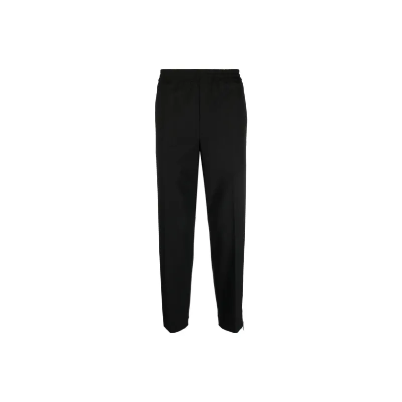 Neil Barrett Mid Rise Tapered Trousers-0
