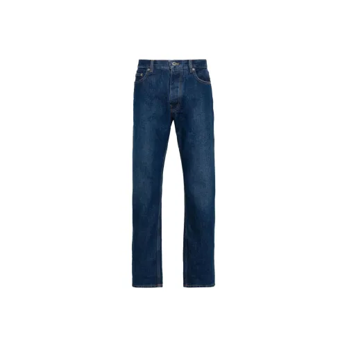 OFF WHITE Low Rise Straight Leg Jeans