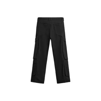 ZARA Cargo Pants Men Black