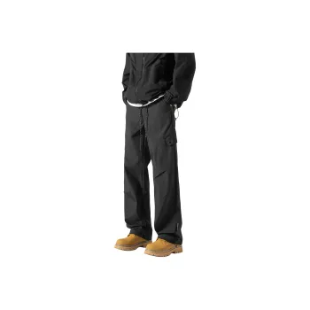 D&W Casual Pants Unisex Black