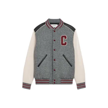 CELINE Classic Teddy Jacket In Wool Tricotine