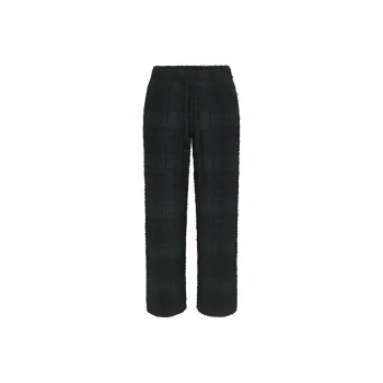 SKIMS Fake Day Collection FW24 COZY KNIT UNISEX PANT Casual Pants Unisex Cypress Plaid/Cypress Check
