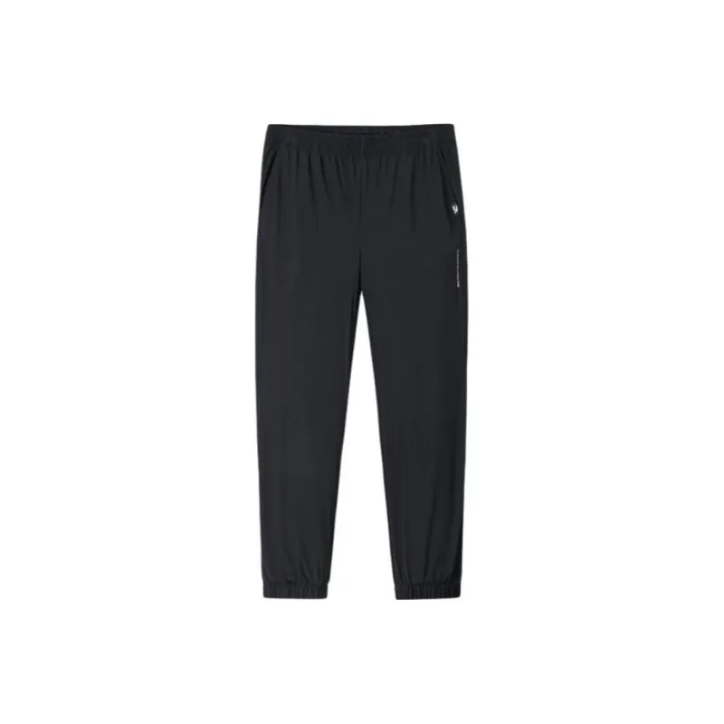 Anta Sports Life Collection Knitted Sweatpants Men's Basic Black-0