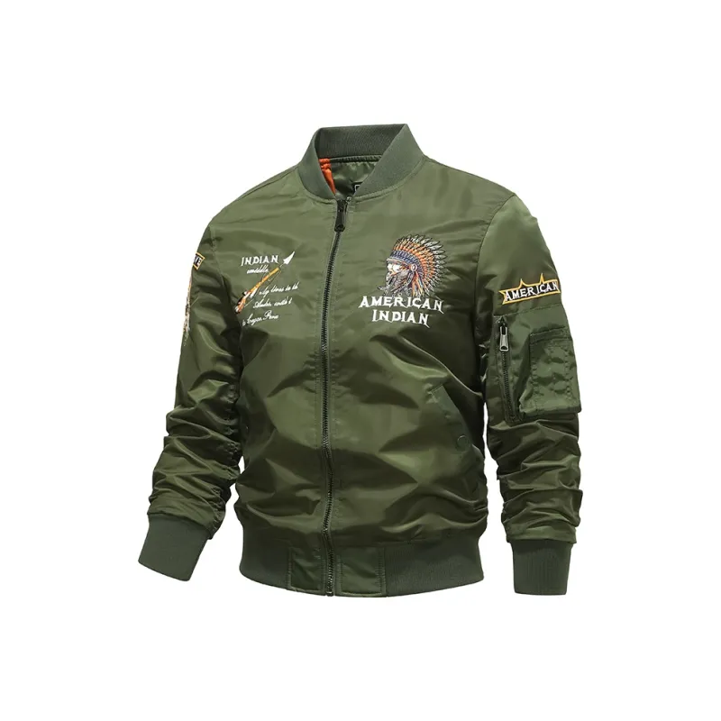 TREK&TRAVEL Baseball Jacket Men's-12