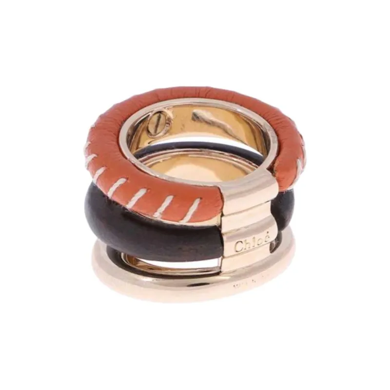 Chloe Brass Rings Women's Multicolor-1