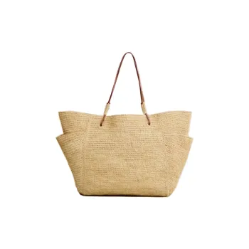 BEMIX PETS Straw Woven Shoulder Bag Regular Women's
