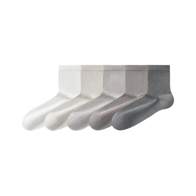 Temooues Mid Calf Socks Men's Combo Set-11
